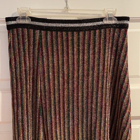 Design Lab Multicolored Metallic Sparkly Skirt - Picture 3 of 9